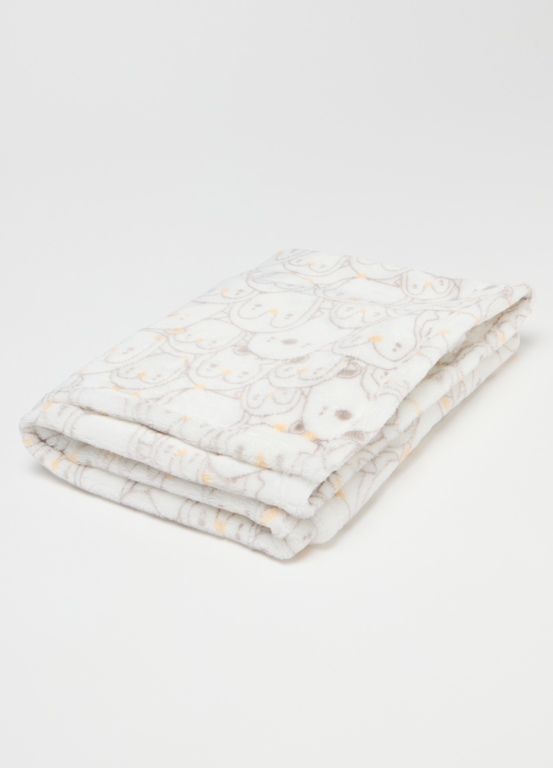 FAGOTTINO, Manta Blanca Para Cuna De Piel Sintética, Unisex, Blanco, Talla: FASUL