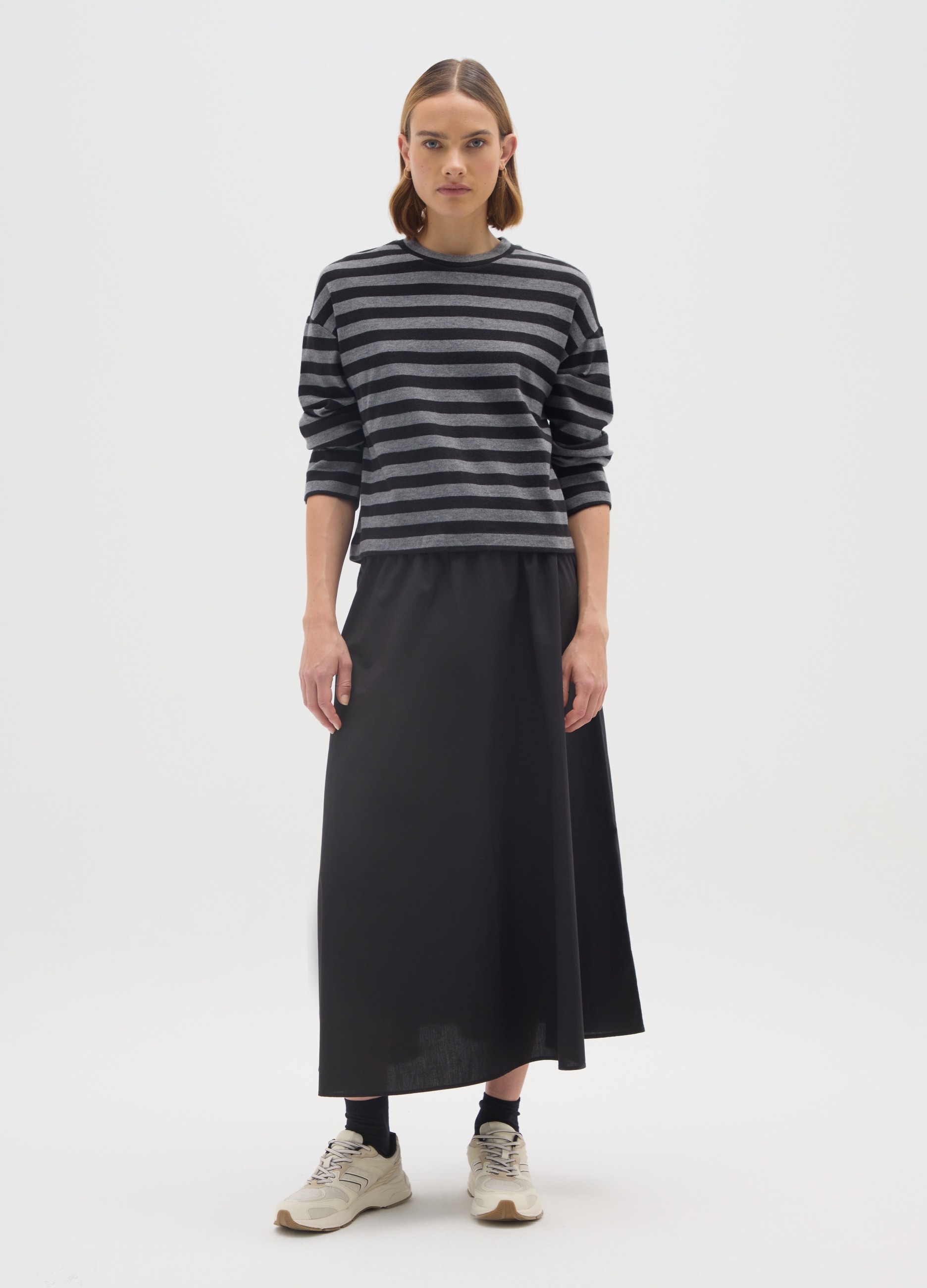 OVS, Maglia A Righe Multicolor Regular Fit, Donna, Multicolor, Taglia: XL