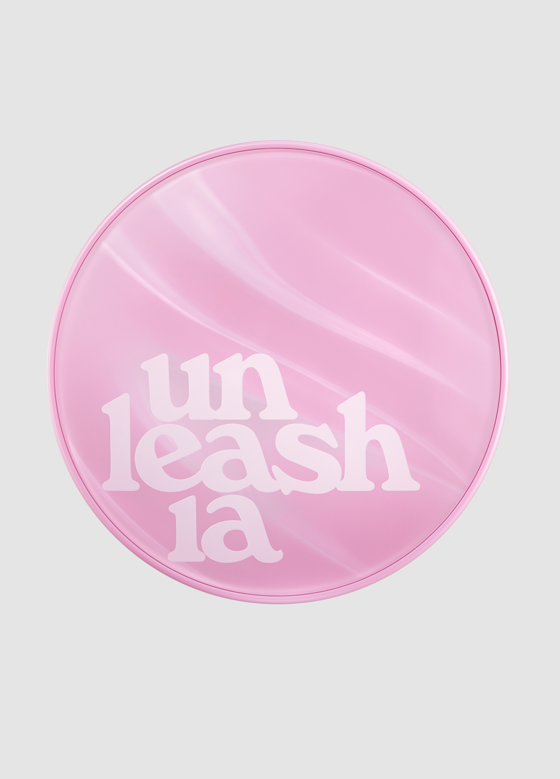 UNLEASHIA, Don't Touch Glass Pink Cushion Re-feel Case - Make-up Coreano, Donna, Rosa, Taglia: FASUL