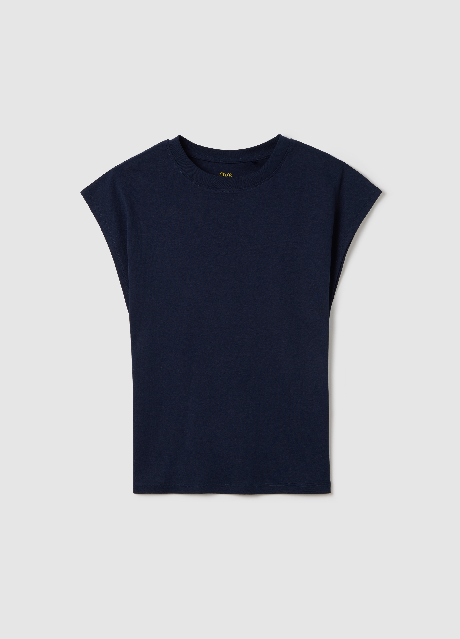 OVS , T-shirt Con Maniche A Kimono, Donna, Blu, Taglia: M