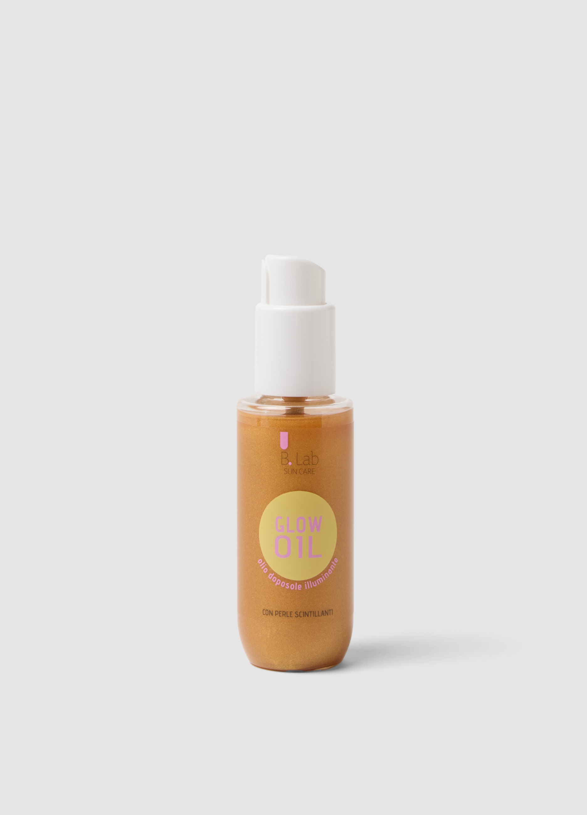 B.LAB, Glow Oil - Olio Dopo Sole Illuminante, Donna, Arancione, Taglia: FASUL