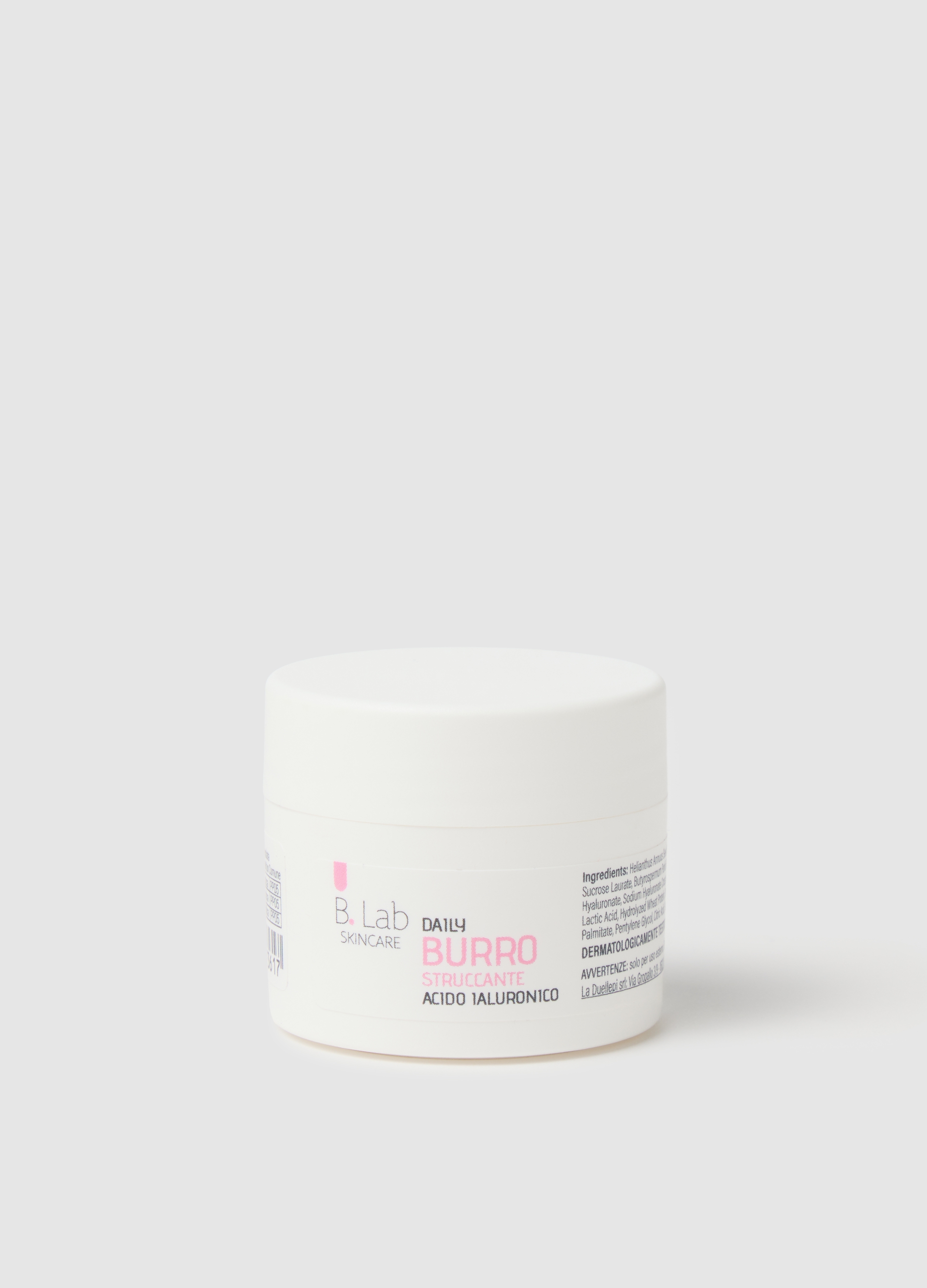 B.LAB, Burro Struccante In Formato Travel, Donna, Bianco, Taglia: FASUL