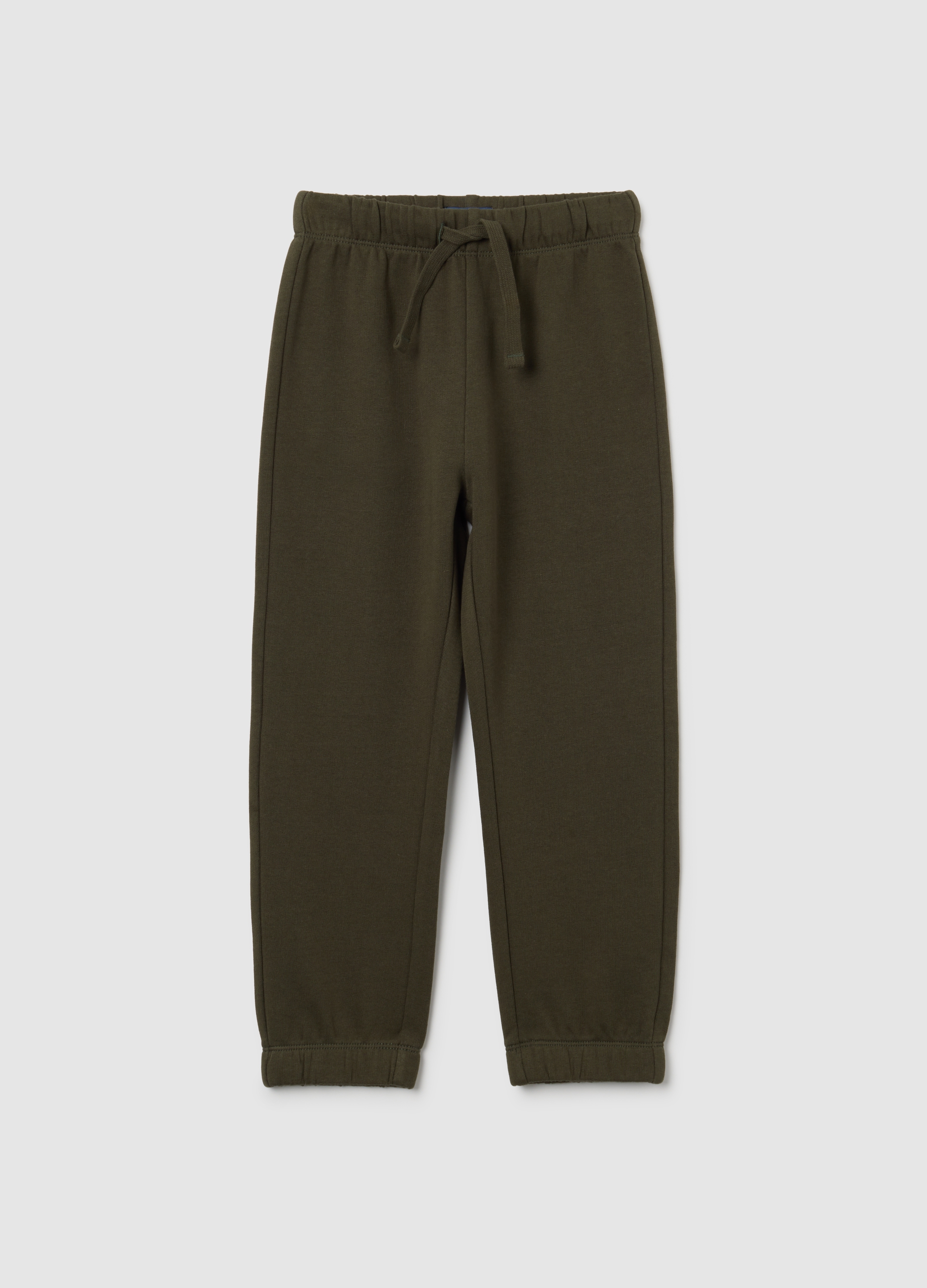 OVS KIDS, Jogger De Niño En Algodón Puro Verde, Niño, Verde claro, Talla: 8-9