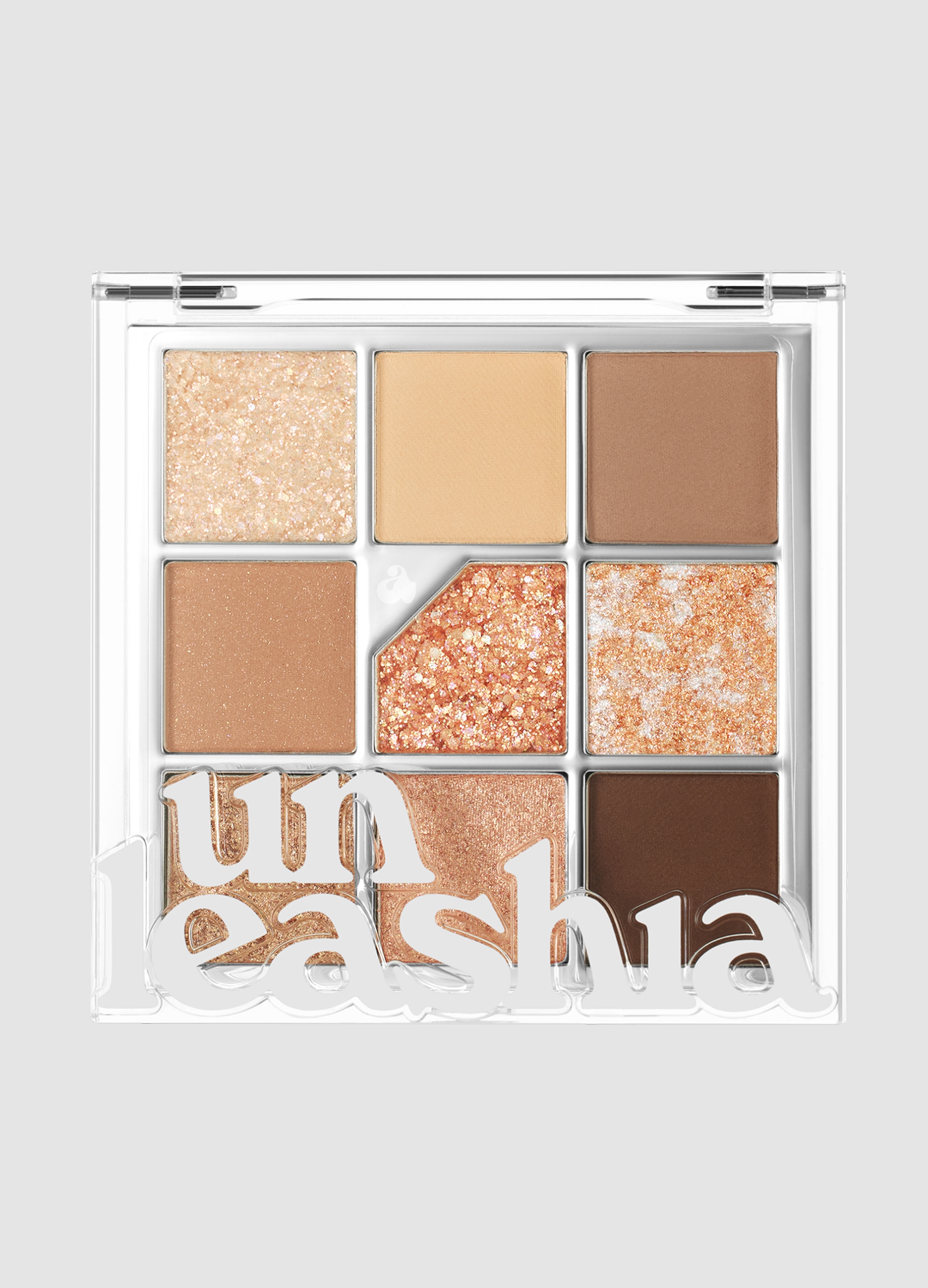 UNLEASHIA, Glitterpedia Eye Palette No.2 All Of Brown - Make-up Coreano, Donna, Multicolor, Taglia: FASUL