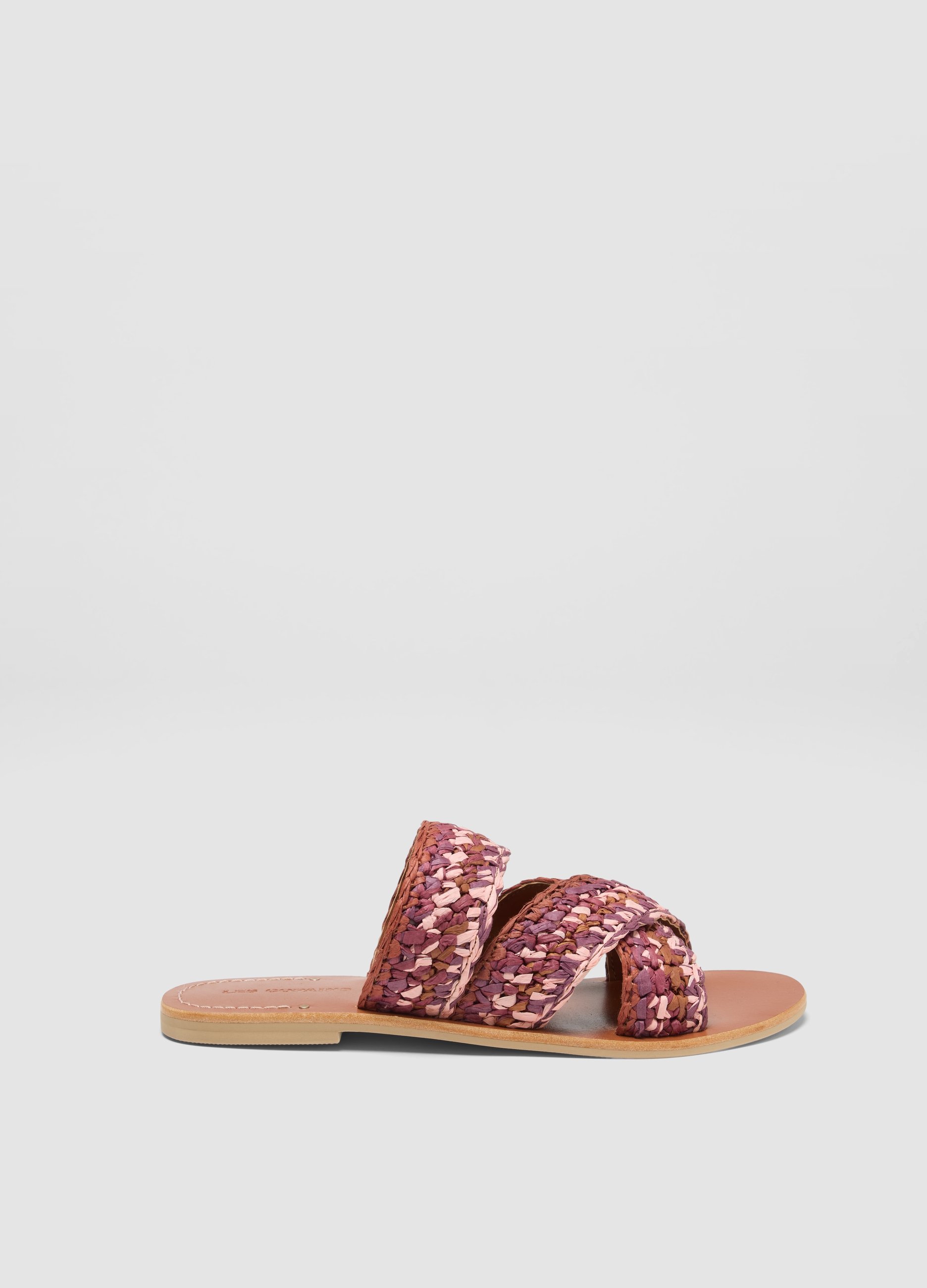 LES COPAINS, Sandali Rosa Intrecciati, Mujer, Rosa/Rojo, Talla: 37