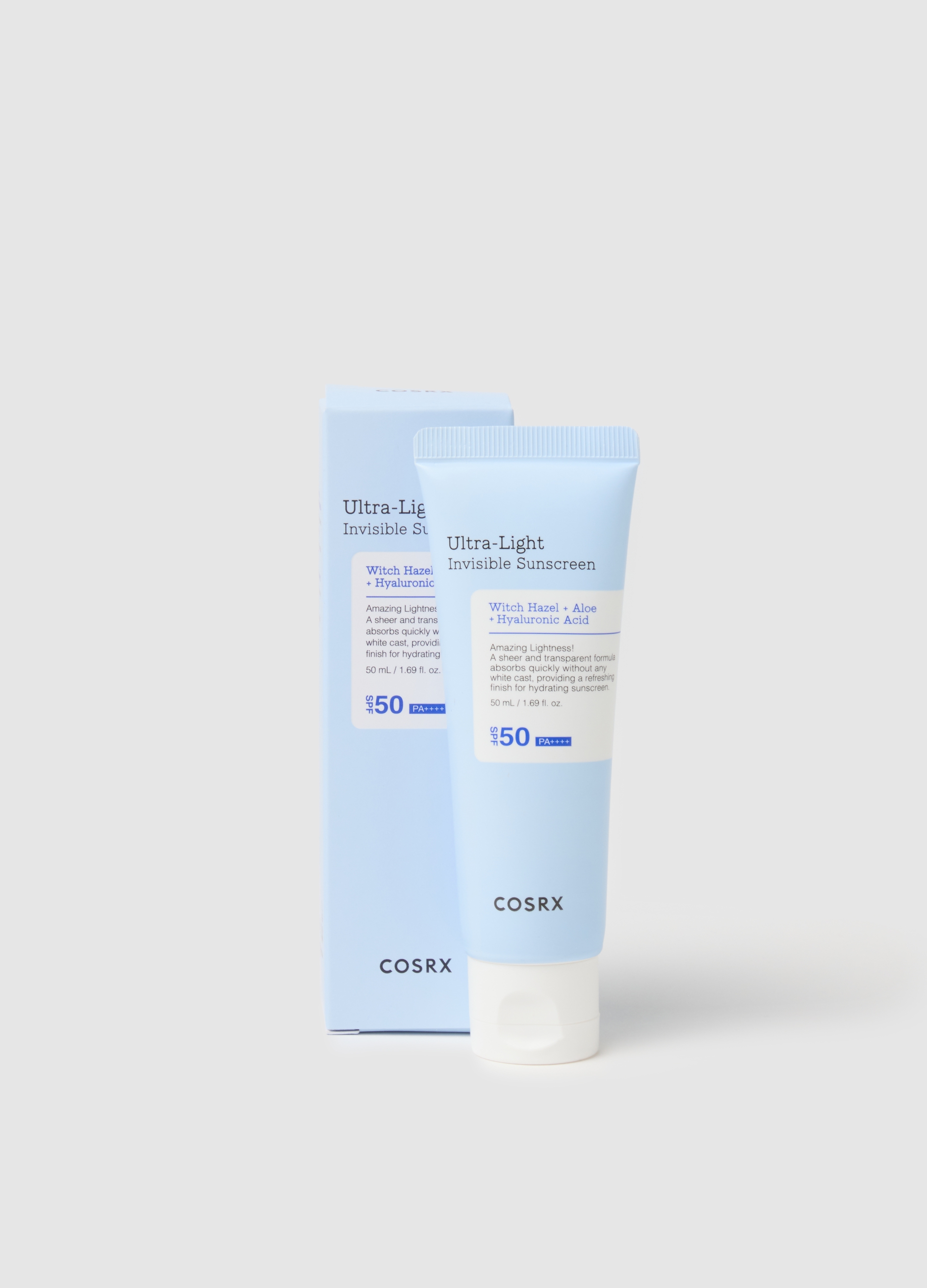 COSRX, Crema Solare Ultra-light - Skincare Coreana, Donna, Bianco, Taglia: FASUL