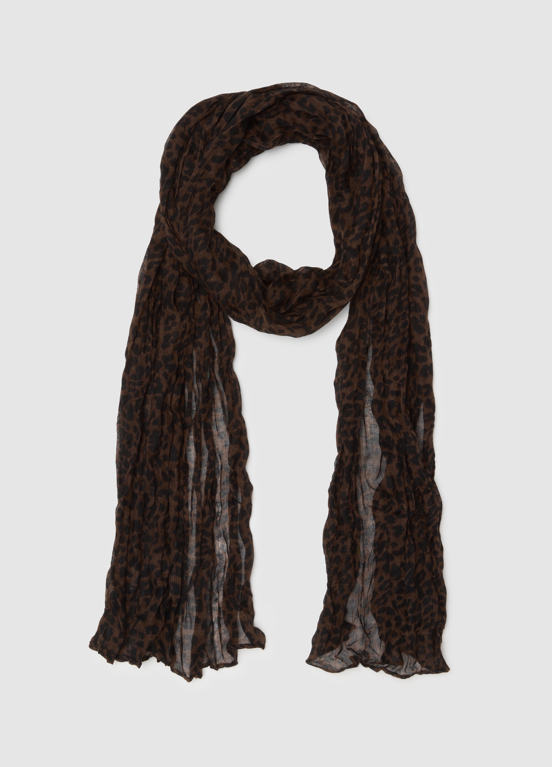 OVS , Sciarpa In Multicolor Leopardato, Donna, Multicolor, Taglia: ONE SIZE