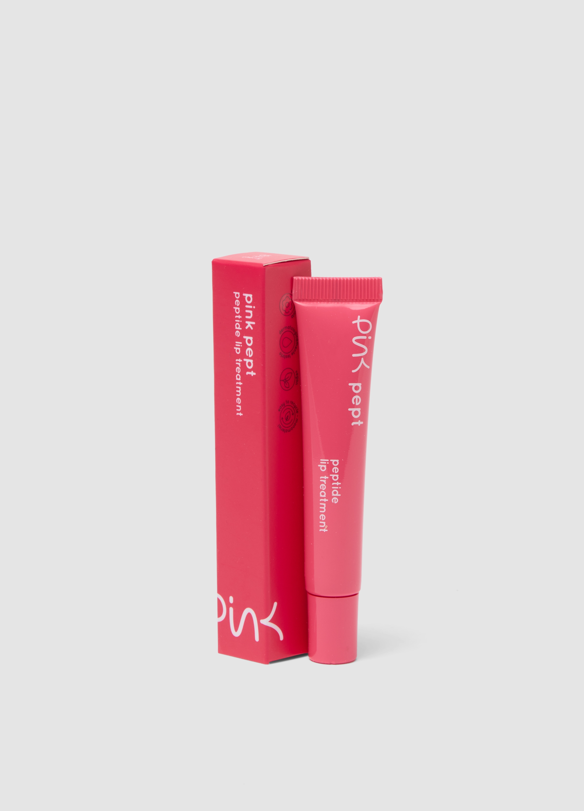 ESSENTIAL PINK, Pink Pept Peptide Lip Treatment 05 Red Cherry, Donna, Rosso, Taglia: FASUL