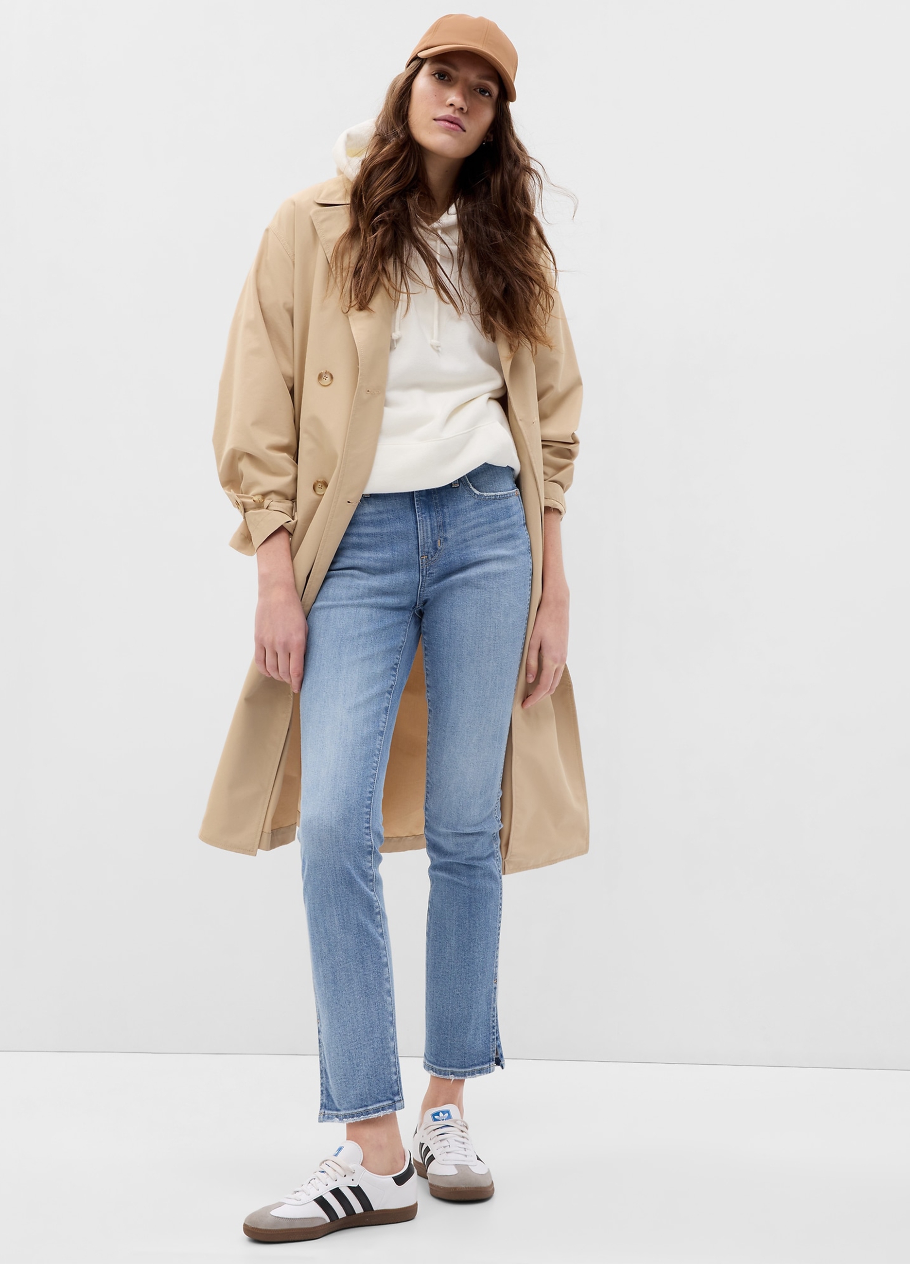 GAP, Jeans Slim Fit Cinque Tasche, Donna, Denim, Taglia: 34 REGULAR