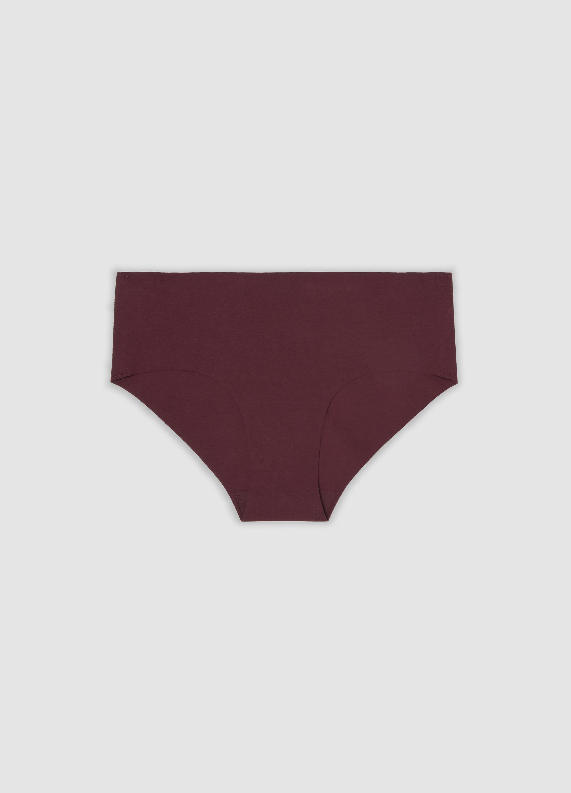 OVS, Slip Hipster Viola In Cotone Organico Elasticizzato, Donna, Viola, Taglia: 4
