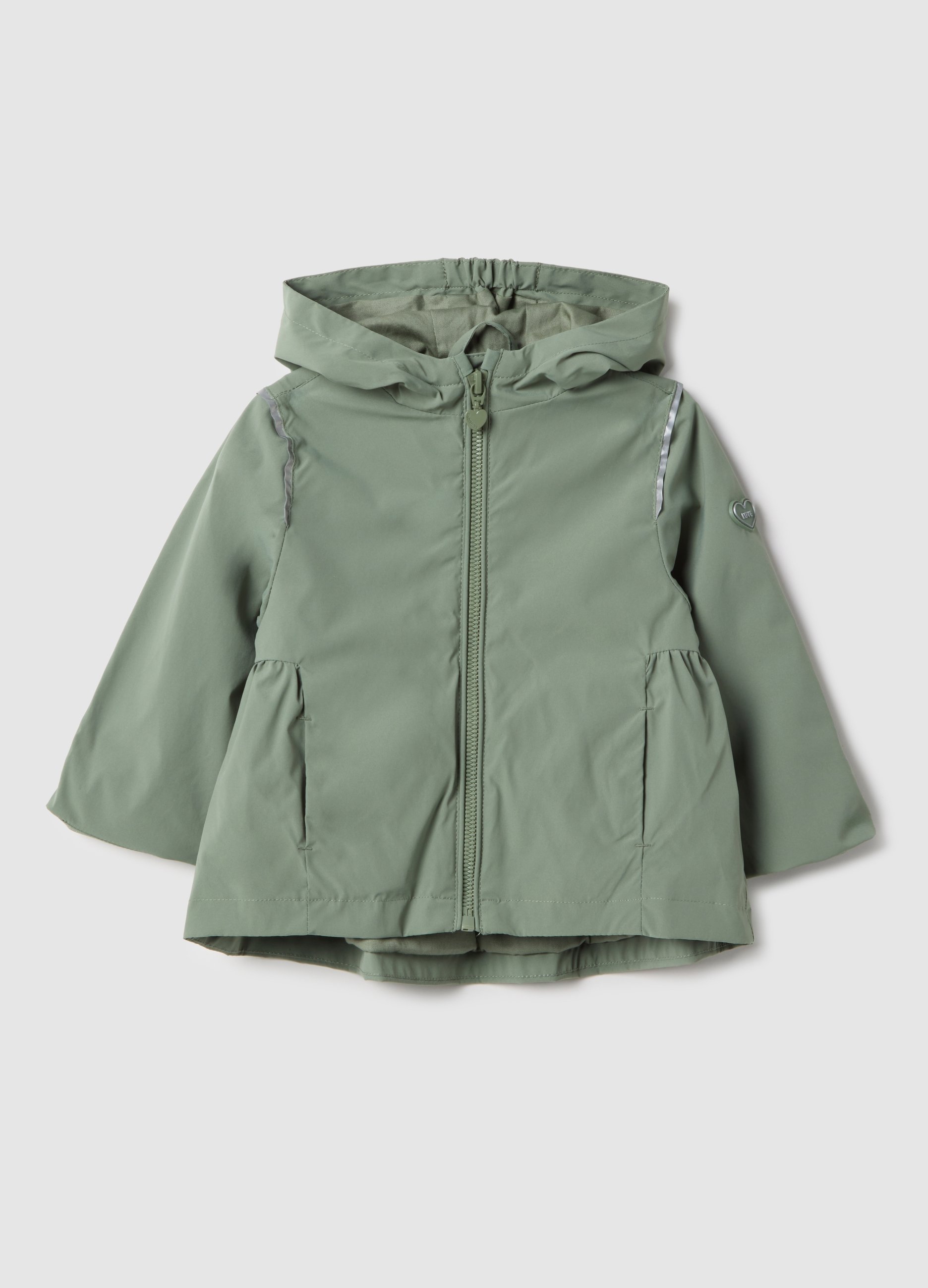 FAGOTTINO, Chaqueta Verde Regular Fit Con Capucha Para Niño, Niña, Verde claro, Talla: 9-12