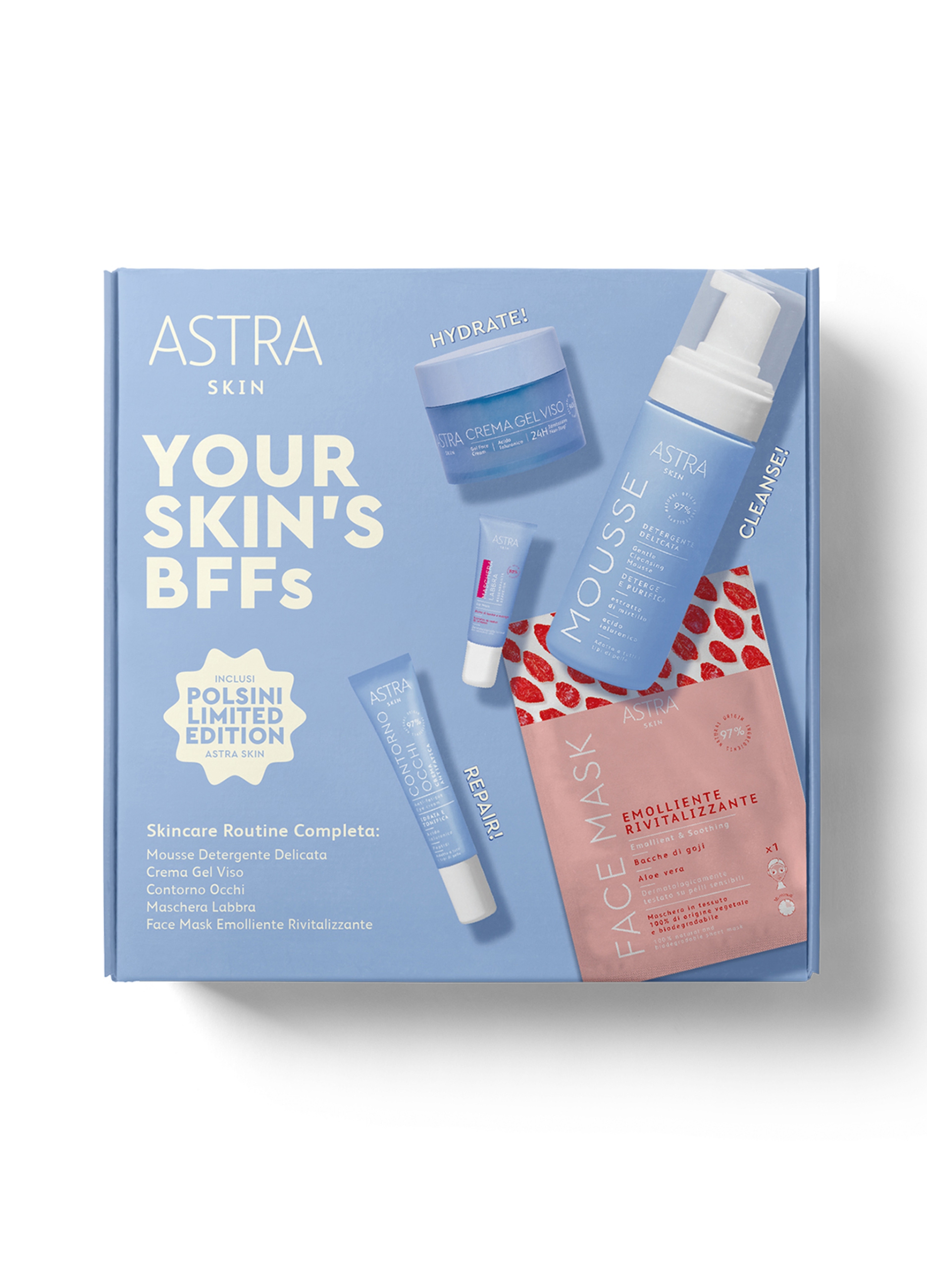 MAKE UP ASTRA, Astra Skin - Your Skin's Bffs, Donna, Multicolor, Taglia: FASUL