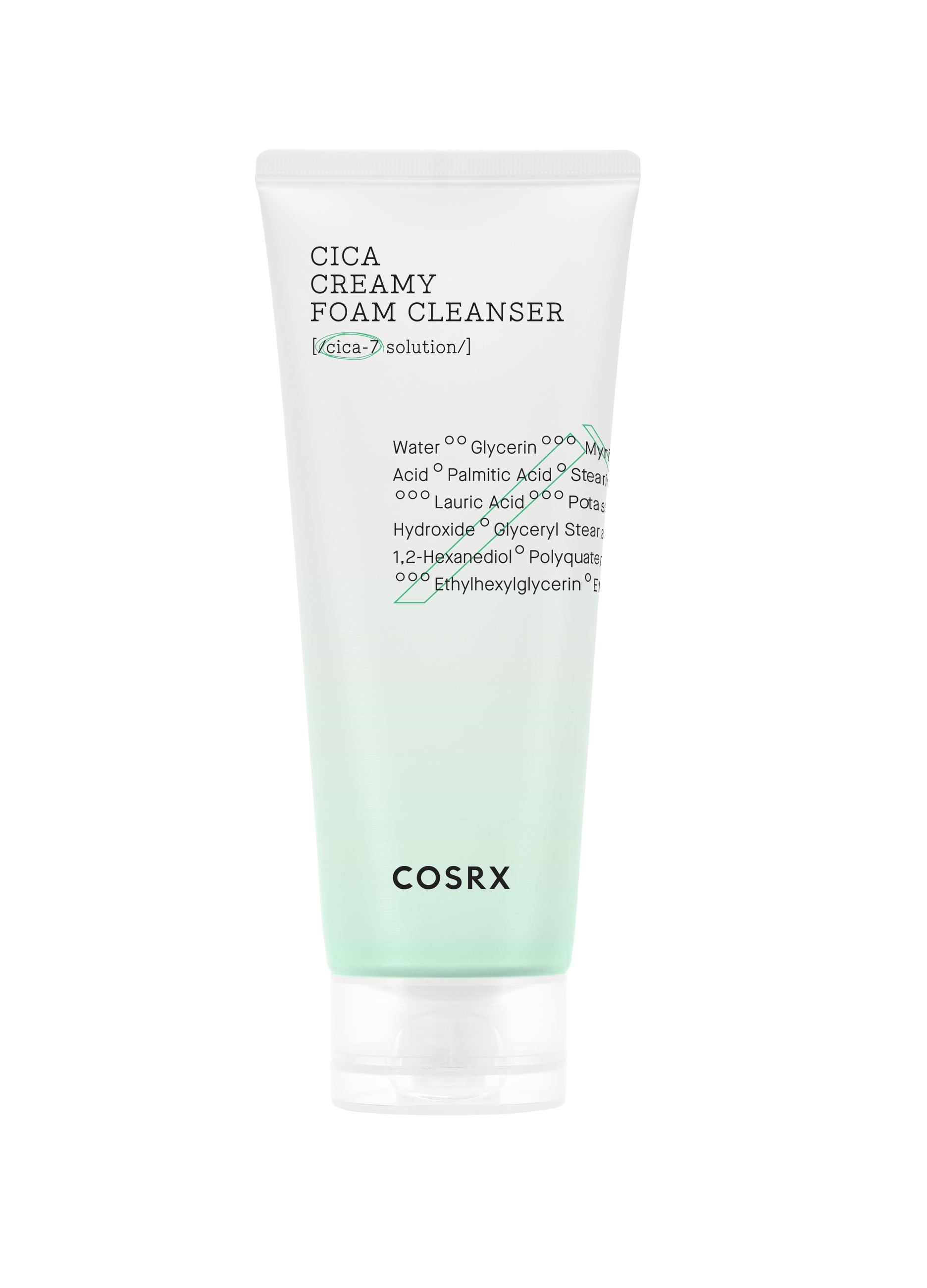 OVS, Pure Fit Cica Creamy Foam Cleanser (eu) - Skincare Coreana, Donna, Bianco, Taglia: FASUL