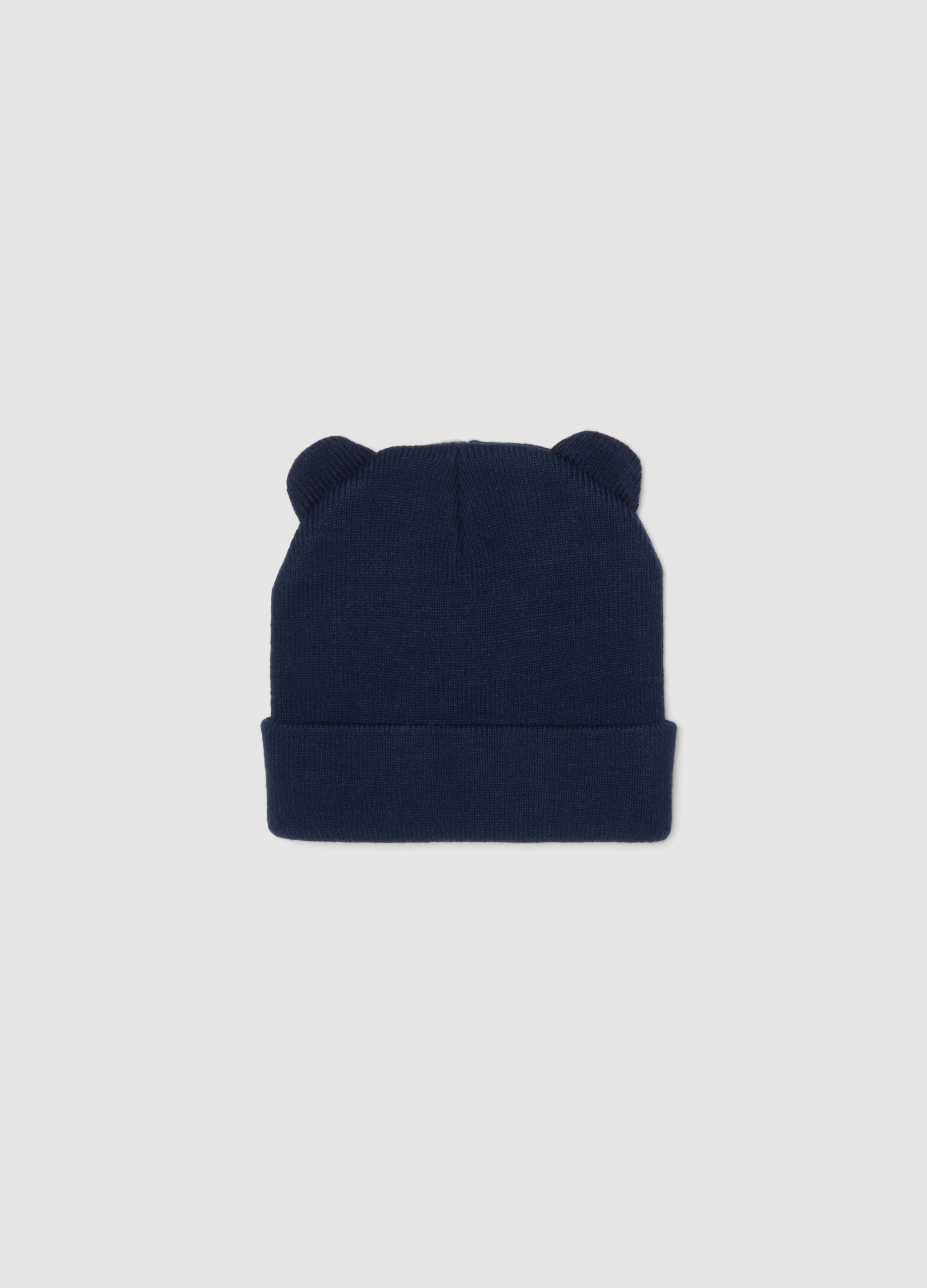 FAGOTTINO, Cappello Blu In Misto Viscosa A Maglia Jersey, Bambino, Blu, Taglia: 42-44