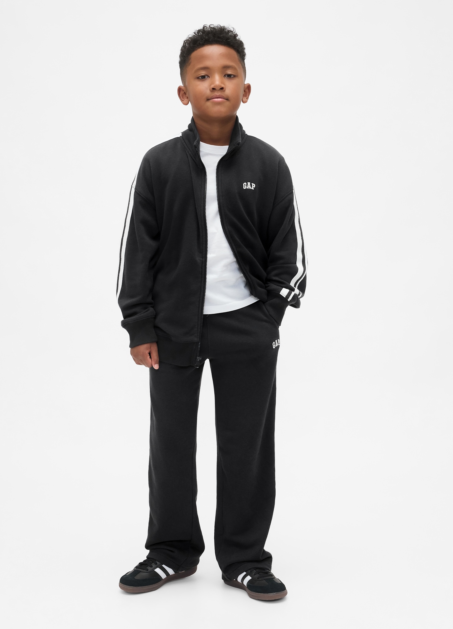 GAP KIDS, Pantaloni Tuta, Bambino, Nero, Taglia: S/114-130