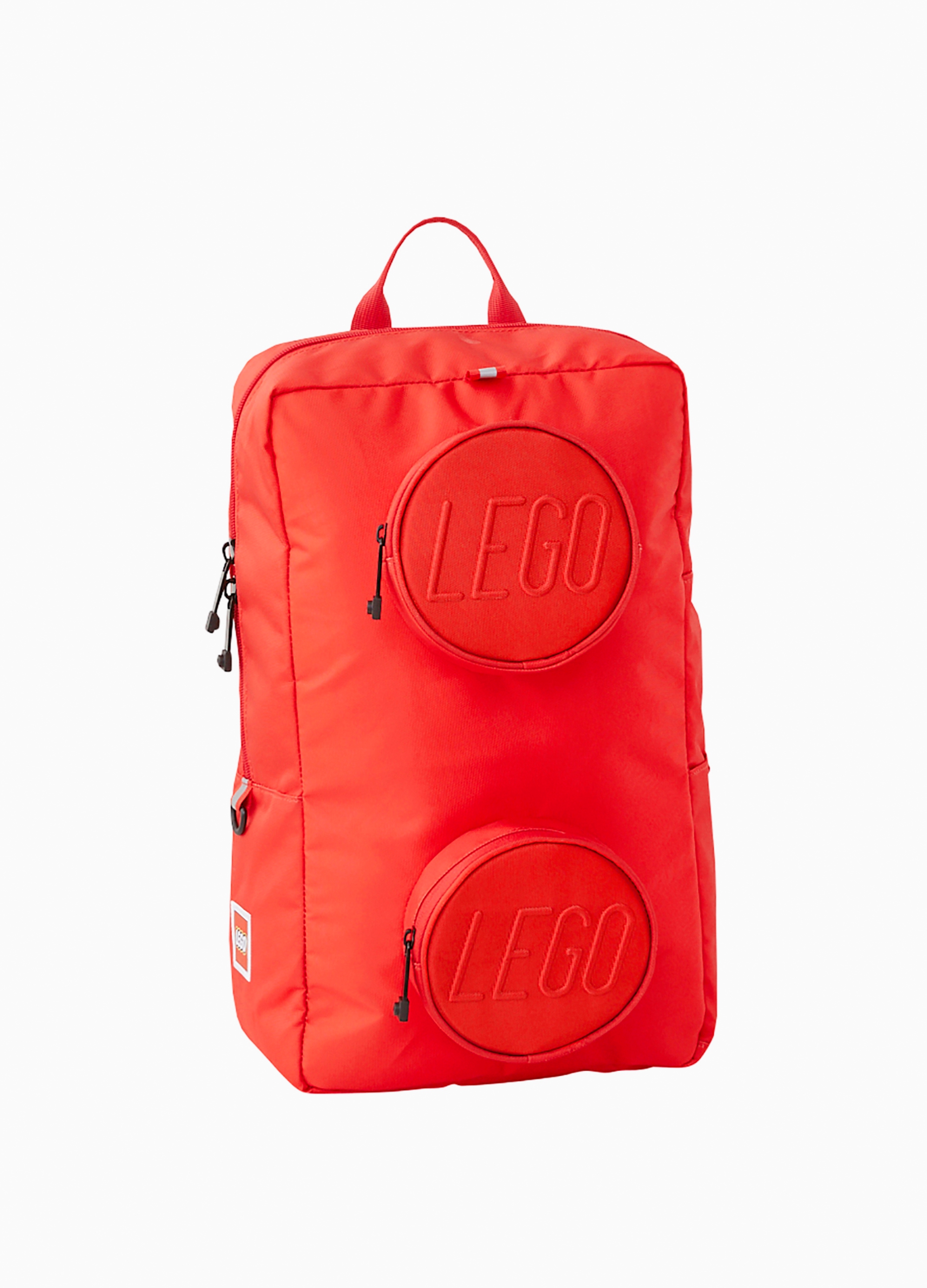 LEGO, Zaino Mattoncino 1x2, Unisex, Rosso, Taglia: ONE SIZE